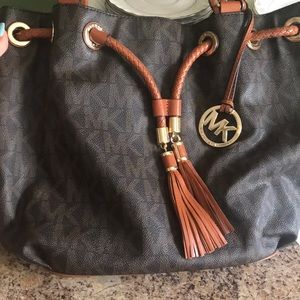 Michael Kors leather handbag